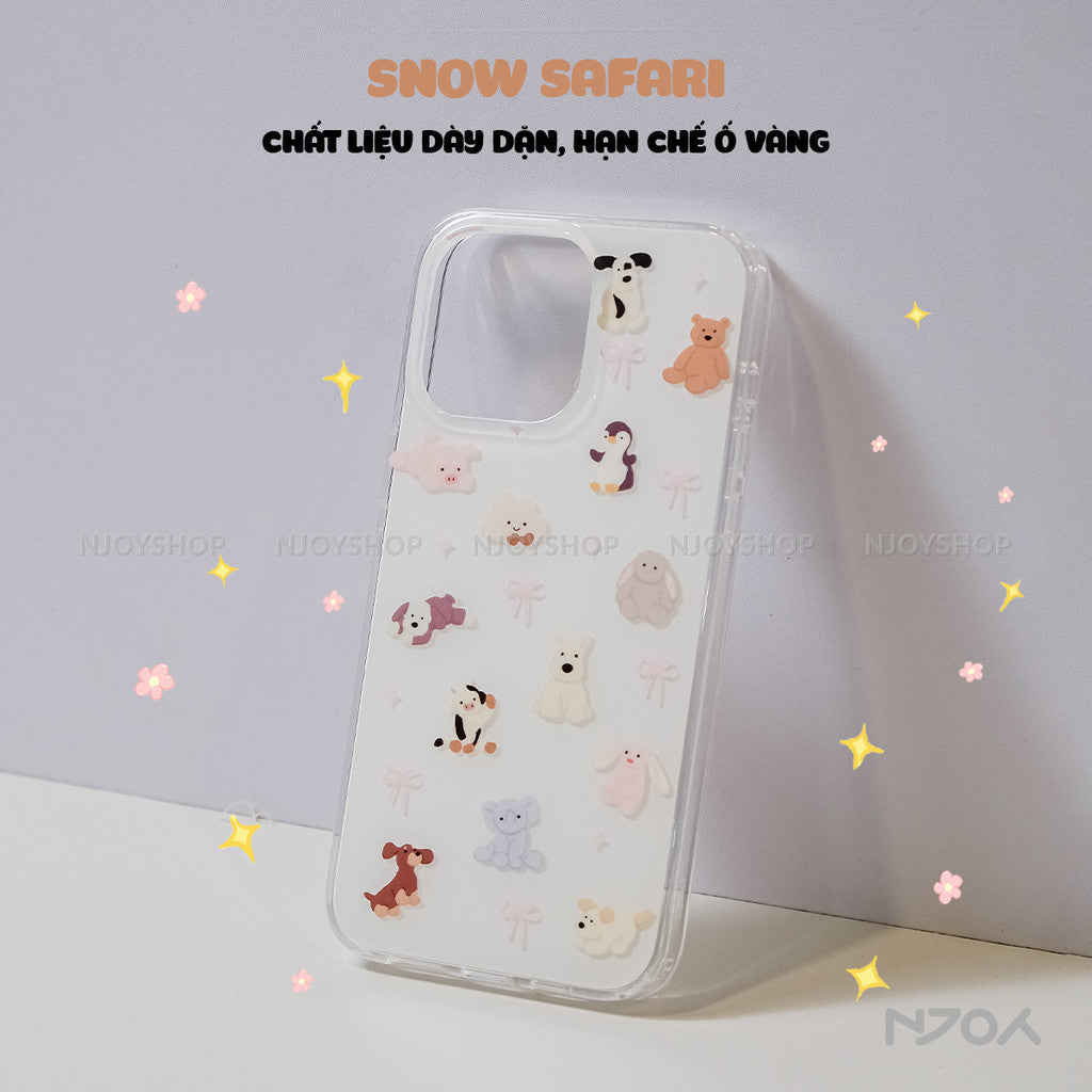 Ốp Lưng In Hình Thú Cưng Chó Mèo Dễ Thương Cute Cho iPhone 16 Pro Max 15 14 13