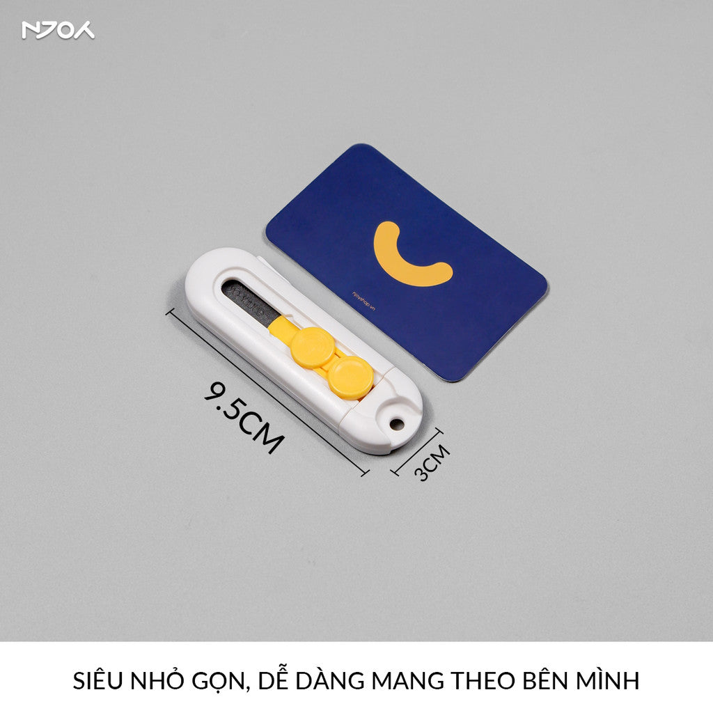 Dao Rọc Giấy Mini Unbox Hàng Nhỏ An Toàn Tiện Lợi Thông Minh
