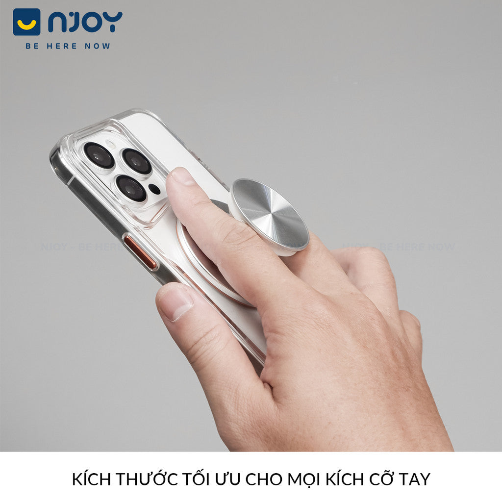 Giá Đỡ Nam Châm Magsafe Kim Loại Cao Cấp Nhỏ Gọn Nhiều Màu Cho Điện THoại iPhone Samsung iPad