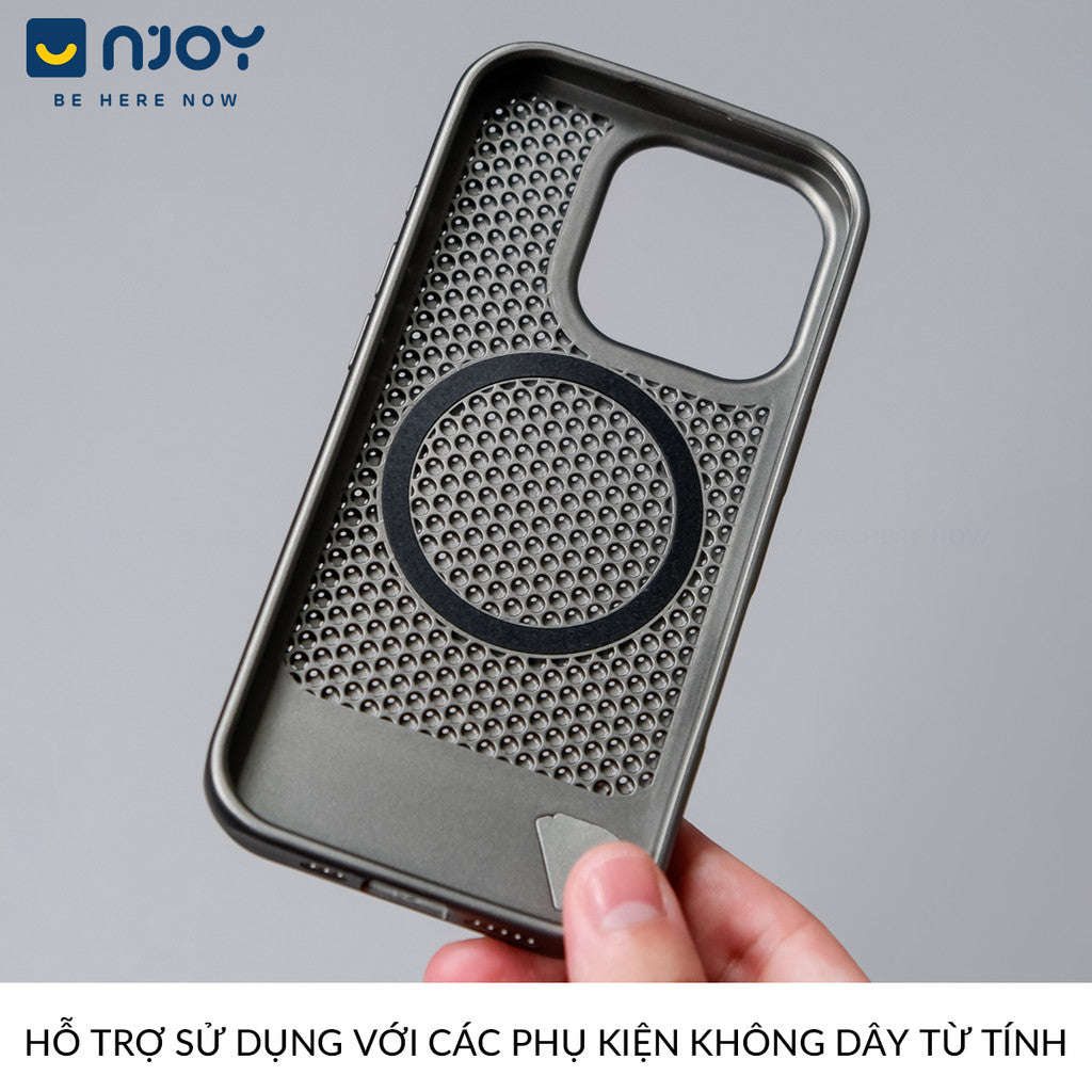 Ốp Tản Nhiệt Magsafe Bảo Vệ Camera Cho Điện Thoại iPhone 16 Pro Max 15 14 13