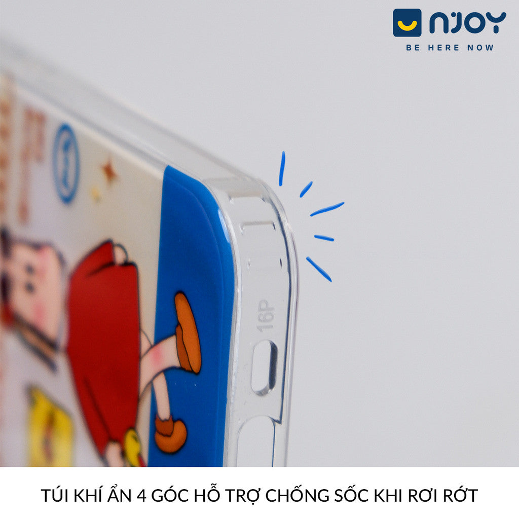 Ốp Lưng In Hình Little Lulu Dễ Thương Chống Sốc Cho Điện Thoại iPhone 16 Pro Max 15 14 13 12