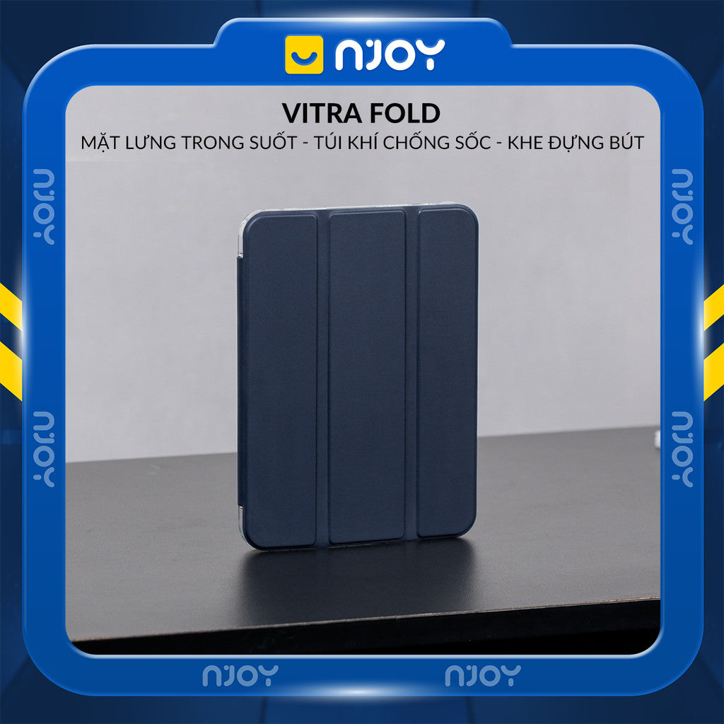 Ốp iPad Trong Suốt Chống Sốc Có Khay Đựng Bút Cho iPad Pro M4 M2 M1 Gen 11 10 Air 7 6 5 4 Mini 7 6
