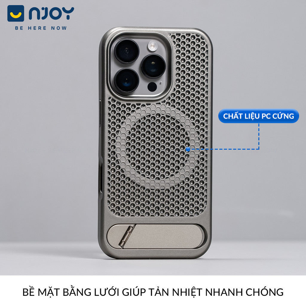 Ốp Tản Nhiệt Magsafe Bảo Vệ Camera Cho Điện Thoại iPhone 17 Pro Max 16 15 14 13