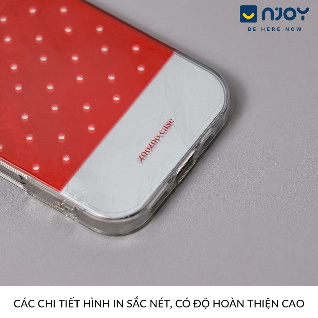 Ốp Lưng Chấm Bi Màu Đỏ Phản Quang Tráng Gương Cho Điện Thoại iPhone 18 Pro Max 17 16 15 14 13 12
