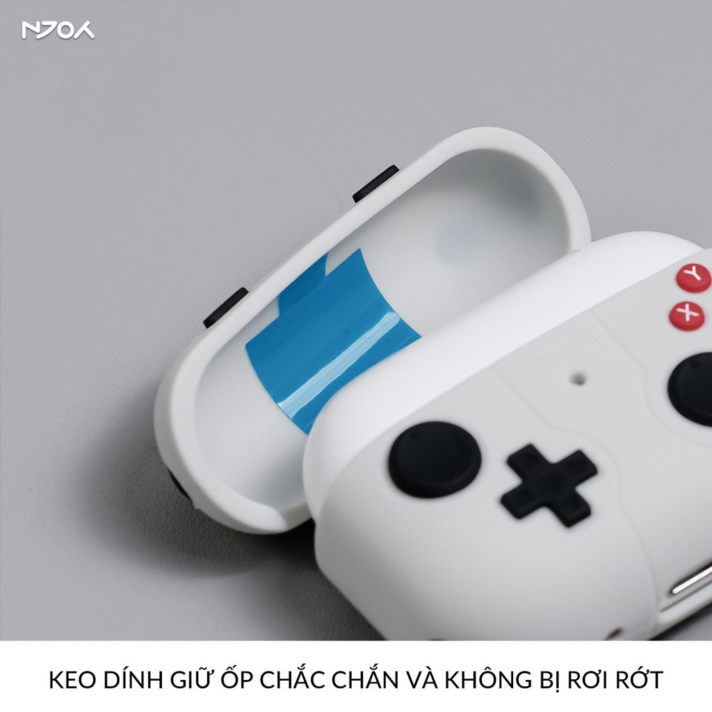 Ốp Silicon Máy Chơi Game Kèm Móc Khóa Cho Tai Nghe Airpods Pro 2 4