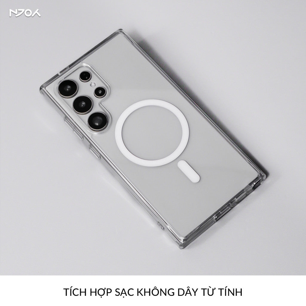 Ốp Magsafe Trong Suốt Likgus Samsung S25 Ultra