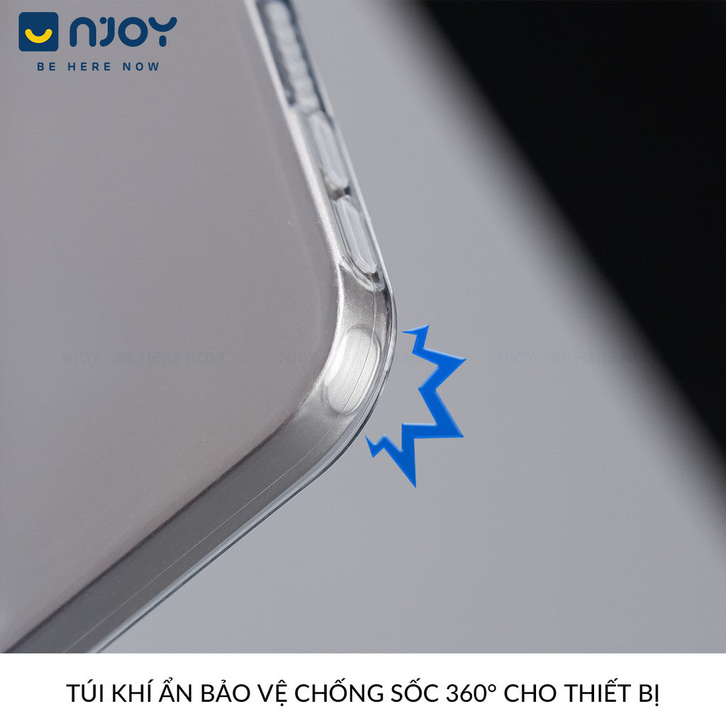 Ốp Trong Suốt iPad Chống Sốc Bảo Vệ Camera Cho iPad Pro M4 M2 M1 Air 4 5 6 7 Gen 10 11 Mini 6 7