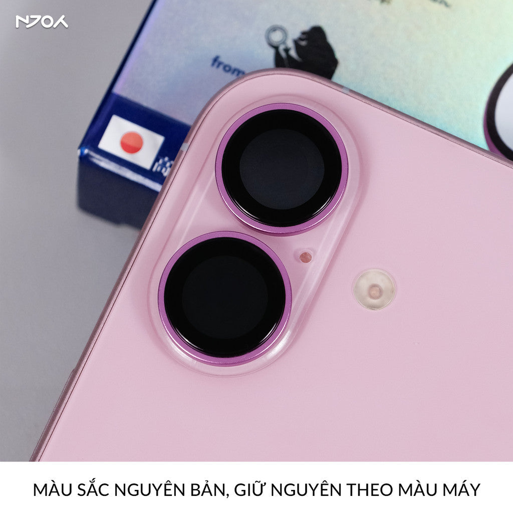 Cường Lực Camera Anank AR Chống Trầy Xước Cho iPhone 16 Plus 15 Plus 16 17 Pro Max 15 14 13
