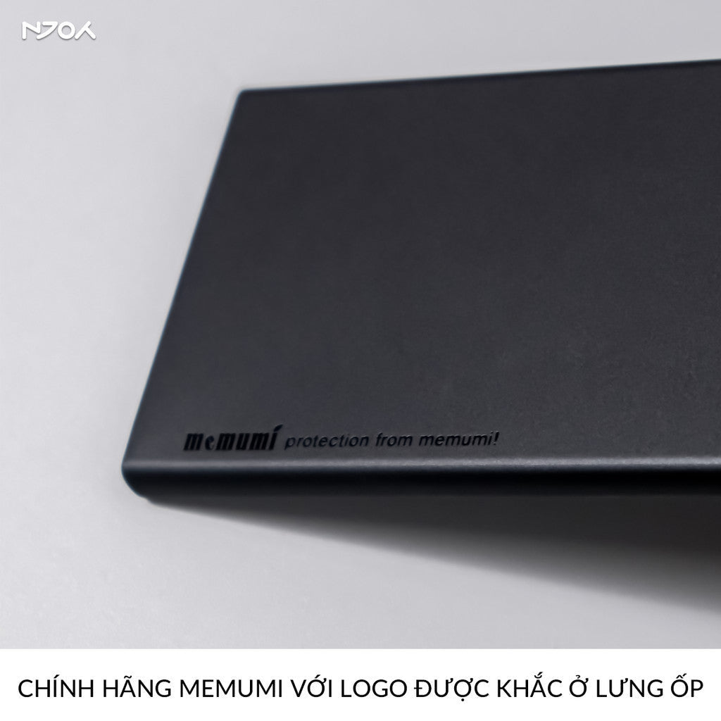 Ốp Nhám Chống Vân Tay Siêu Mỏng Bảo Vệ Camera Memumi Samsung S25 Ultra S24 S23