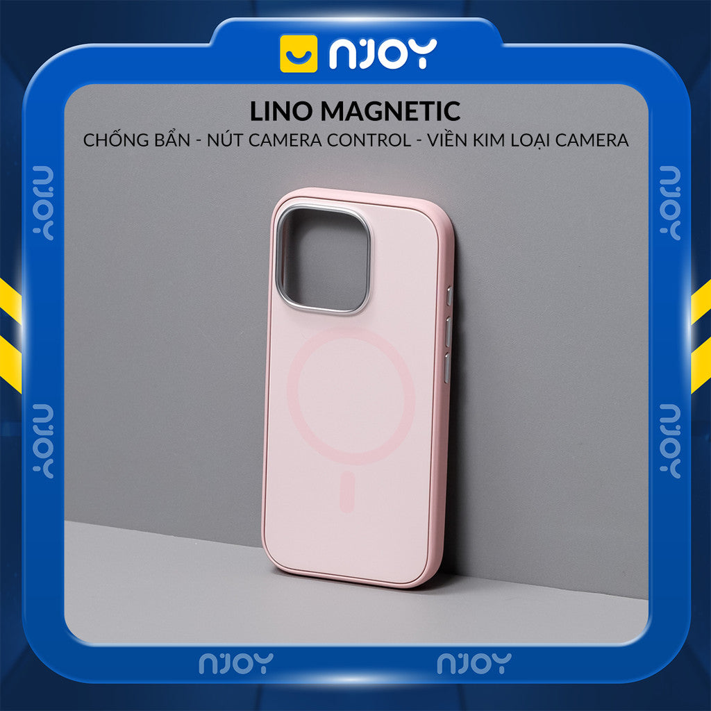 Ốp Nhám Chống Bẩn Magsafe Viền Dẻo Cao Cấp Cho Điện Thoại iPhone 17 Pro Max 16 15