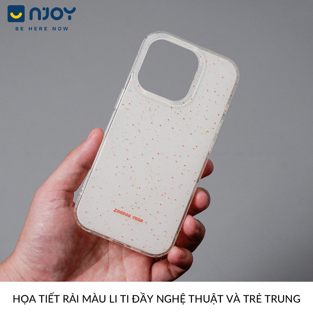 Ốp Lưng Art Chill Chấm Bi Nghệ Thuật Chống Sốc Cho Điện Thoại iPhone 17 Pro Max 16 15 14 13 12
