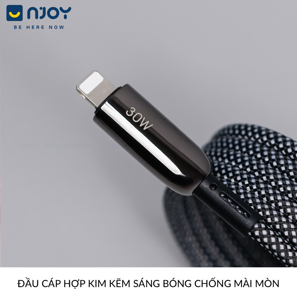 Cáp Sạc Nhanh Nam Châm WIWU 30W 100W Chân Cắm Type C Cho Điện Thoại iPhone Macbook Tablet iPad