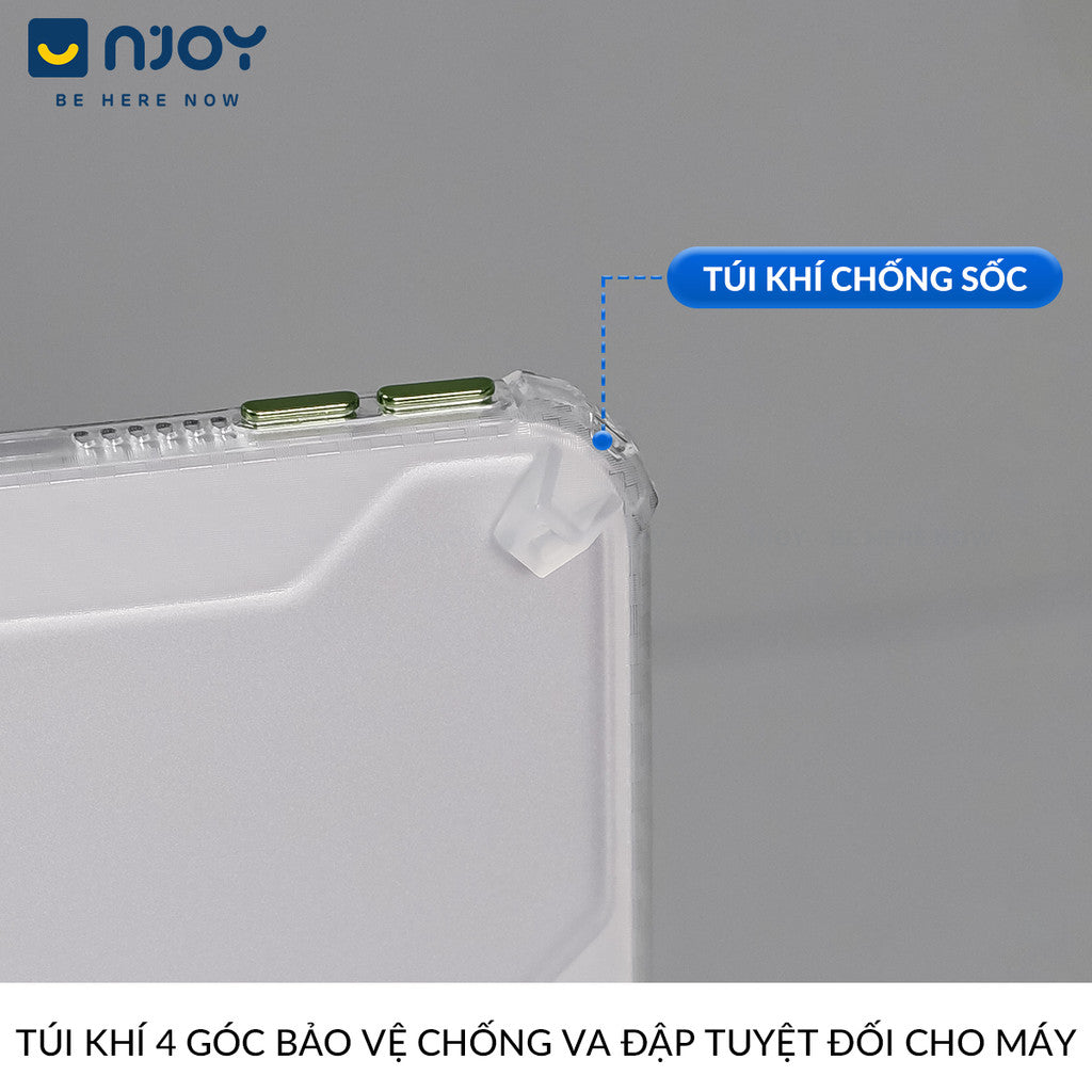 Ốp Trong Suốt Chống Sốc Kiêm Giá Đỡ Cho iPad Air 4 5 6 7 Pro M4 M2 M1 Gen 7 8 9 10 11 Mini 6 7
