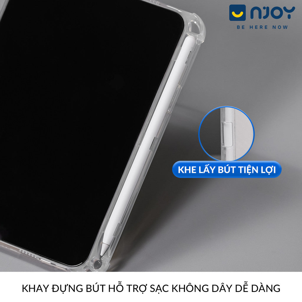 Ốp Trong Suốt Chống Sốc Chất Liệu TPU Dẻo Cho iPad Air 7 6 5 4 Pro M4 M2 M1 Gen 11 10 Mini 7 6