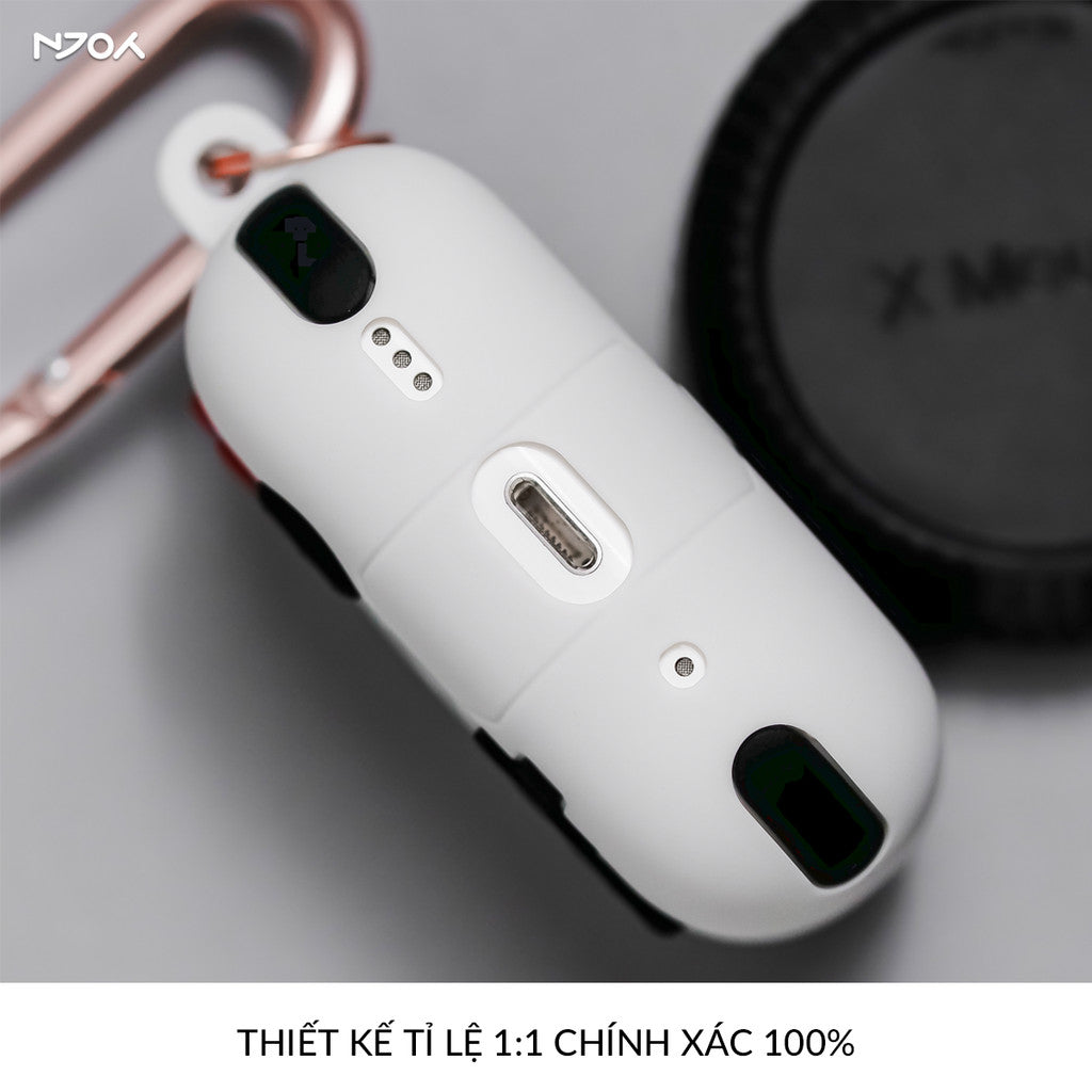 Ốp Silicon Máy Chơi Game Kèm Móc Khóa Cho Tai Nghe Airpods Pro 2 4