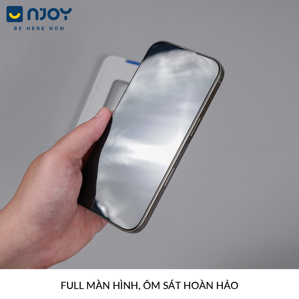 Kính Cường Lực Tự Dán Trong Suốt Anank 2.5D Siêu Mỏng Cho Điện Thoại iPhone 16 Pro Max 15 14 13
