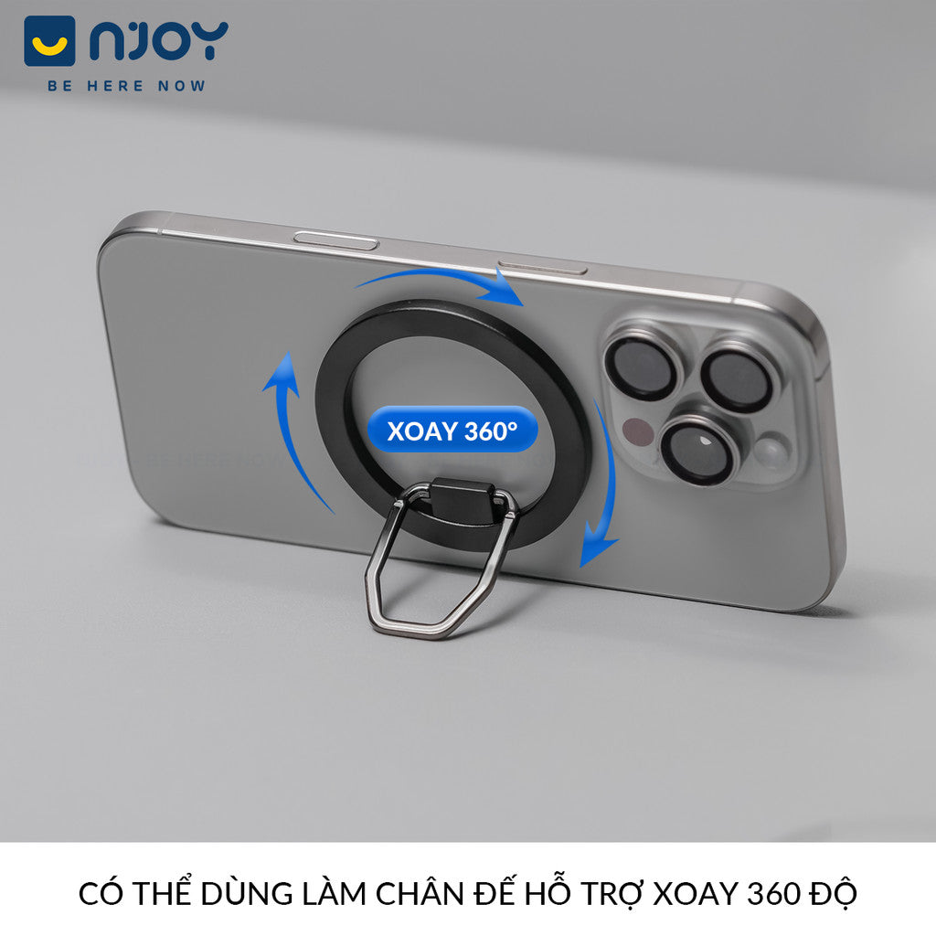 Giá Đỡ Điện Thoại Popsocket Hít Từ Tính Kim Loại Cao Cấp Siêu Mỏng Cho Điện Thoại iPhone Samsung