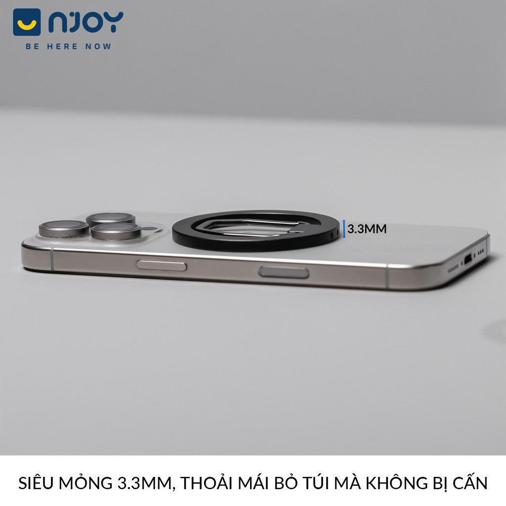 Giá Đỡ Điện Thoại Popsocket Hít Từ Tính Kim Loại Cao Cấp Siêu Mỏng Cho Điện Thoại iPhone Samsung