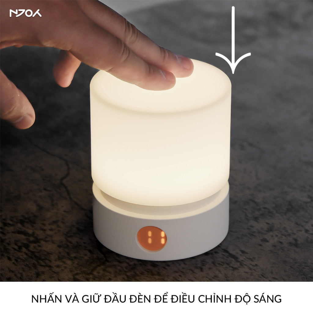 Đèn Ngủ LED Bảo Vệ Mắt Điều Chỉnh Độ Sáng Hẹn Giờ Trang Trí Phòng Ngủ Để Bàn