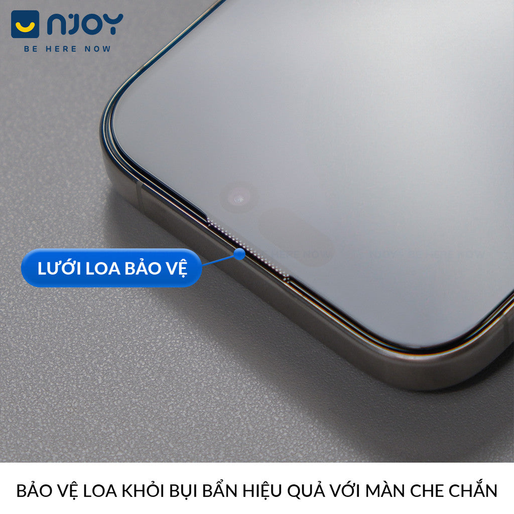 Kính Cường Lực Tự Dán Trong Suốt Anank 2.5D Siêu Mỏng Cho Điện Thoại iPhone 16 Pro Max 15 14 13