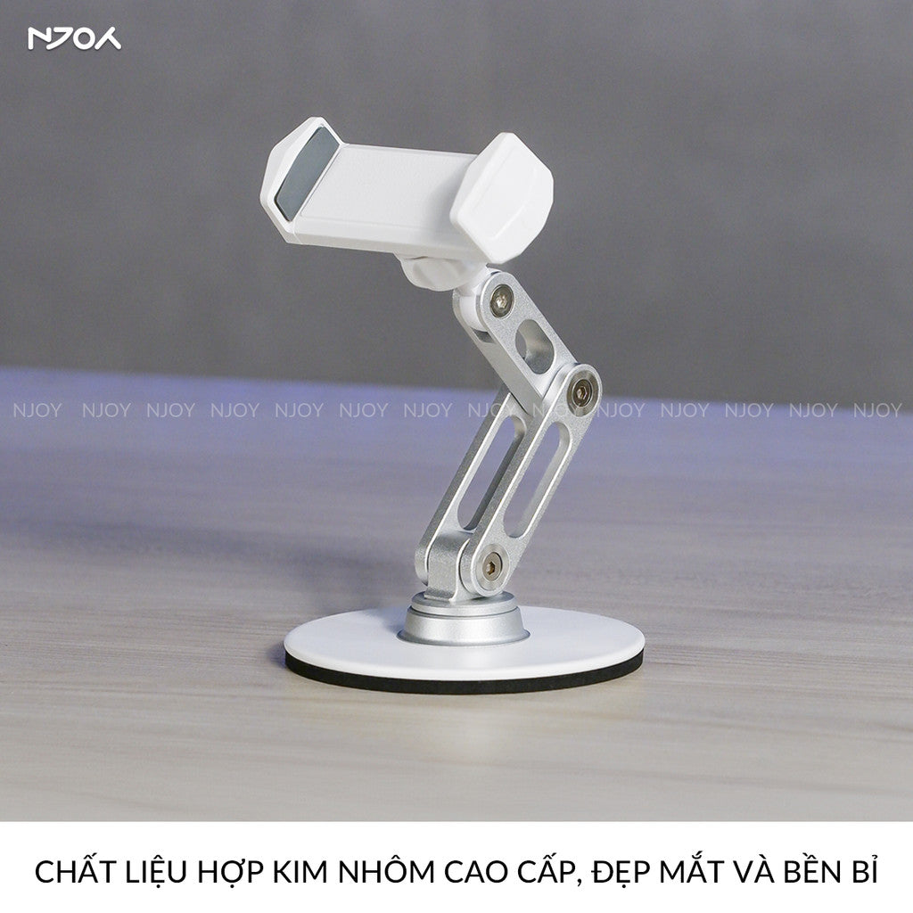 Giá Đỡ Để Bàn Boneruy Chất Liệu Nhôm Chắc Chắn Đế Chống Trượt Cho Điện Thoại iPhone Samsung Oppo