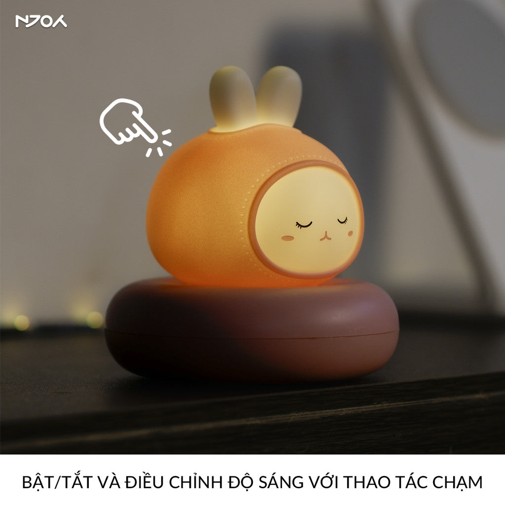 Đèn Ngủ Cảm Ứng Nhỏ Gọn Hình Thú Dễ Thương Trang Trí Decor Phòng Ngủ Để Bàn Quà Tặng