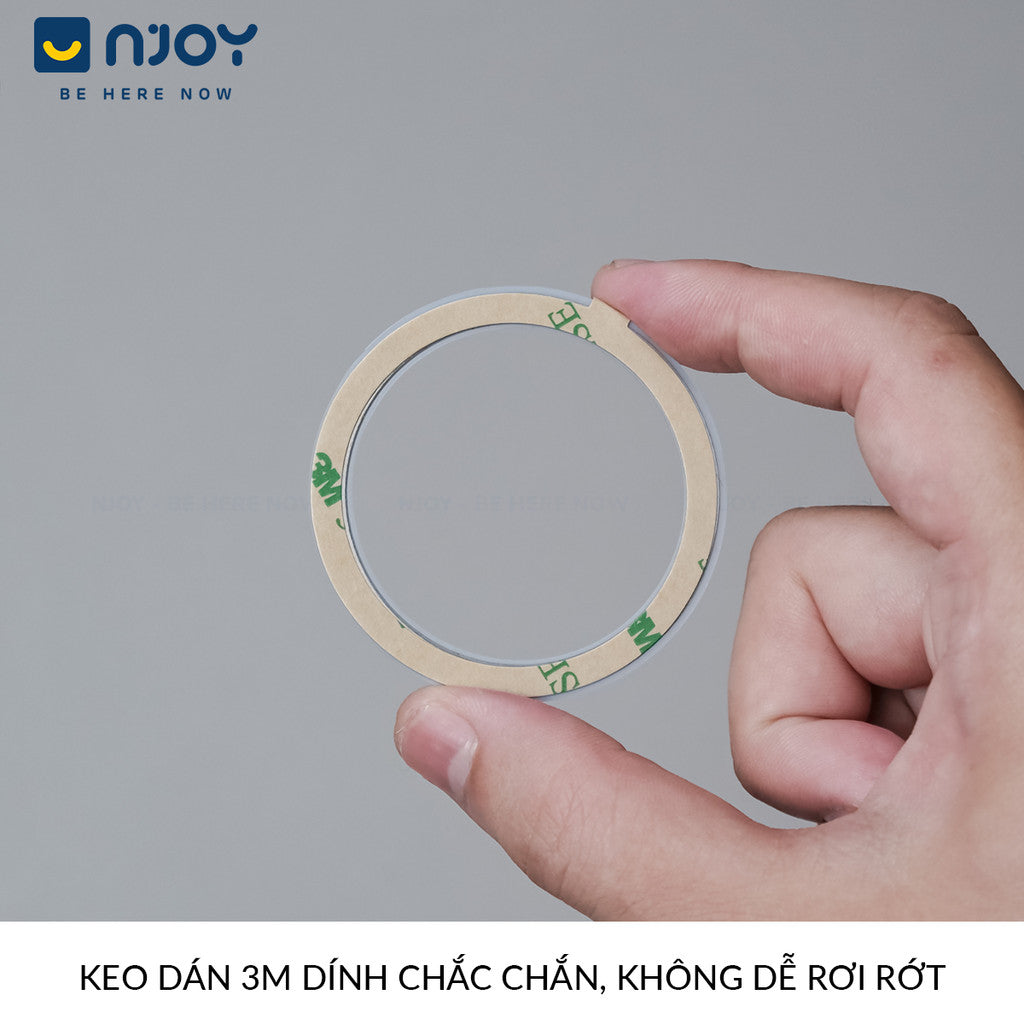 Vòng Nam Châm TPE Hỗ Trợ Sạc Không Dây Từ Tính·Keo 3M Cho Điện Thoại iPhone 16 Pro Max 15 14 13 12 11 X Xsmax