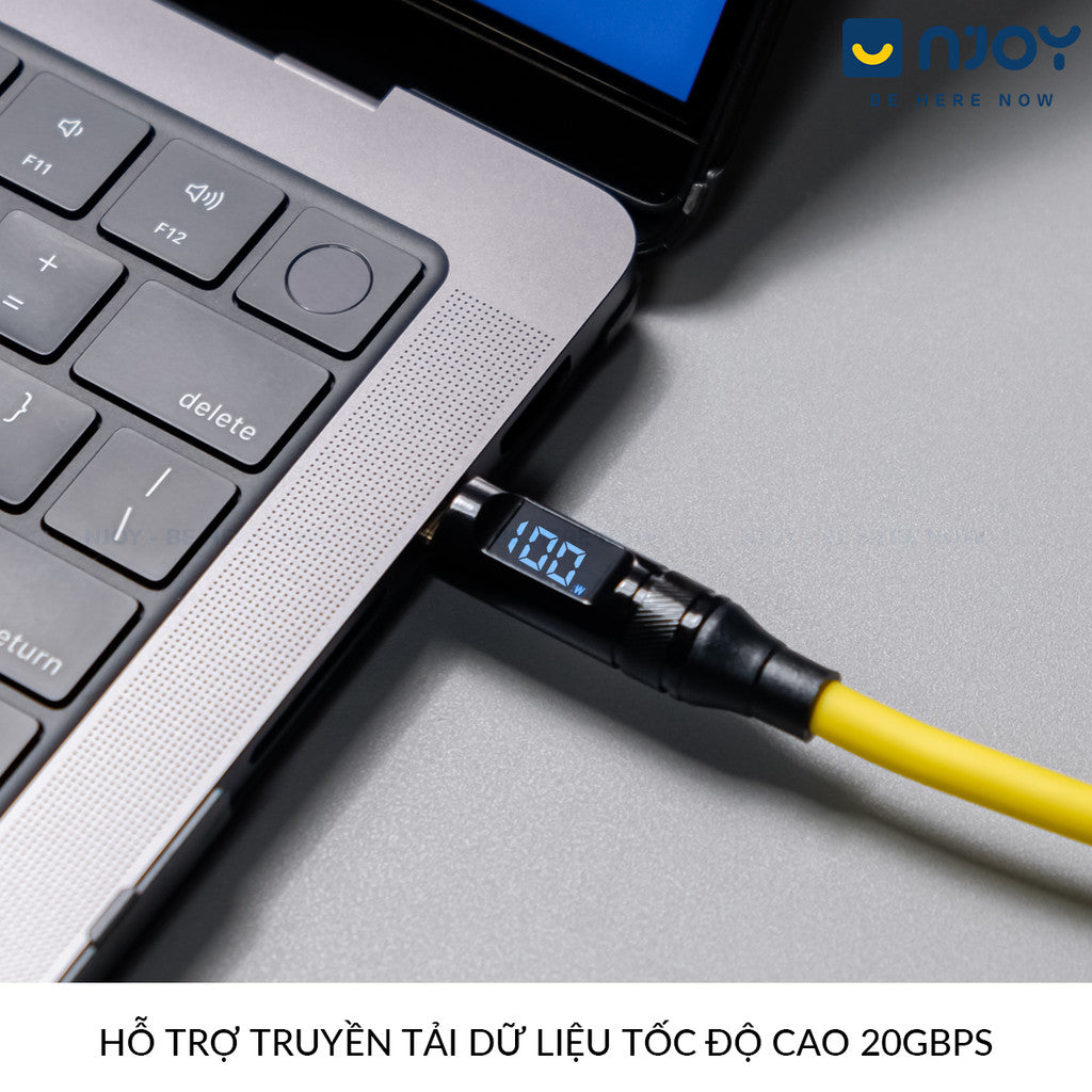 Cáp Sạc Nhanh 100W Type C To Type C Cho Điện Thoại iPhone Samsung Macbook Laptop iPad