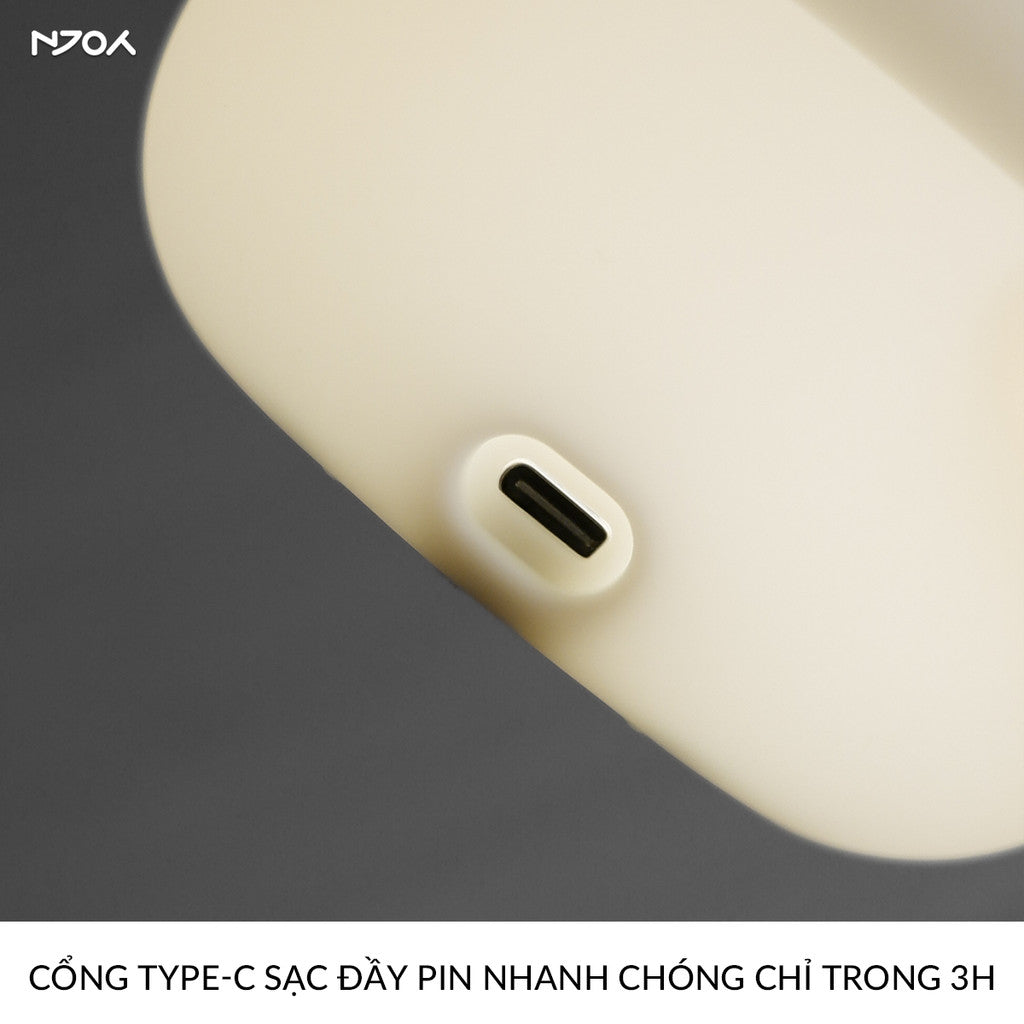 Đèn Ngủ Decor Cảm Ứng Squishy Siêu Mềm Điều Chỉnh Sáng Hẹn Giờ Trang Trí Bàn Học