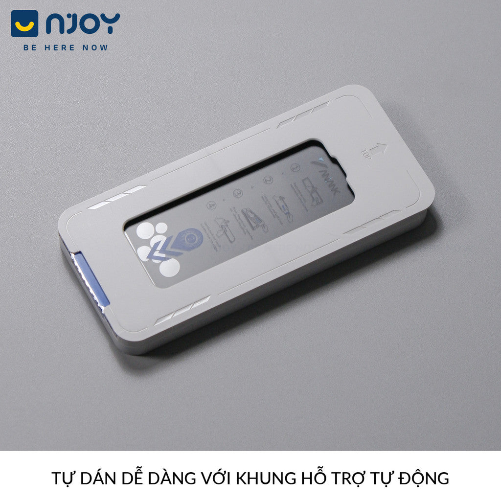 Kính Cường Lực Tự Dán Chống Trộm Anank 2.5D Cao Cấp Cho Điện Thoại iPhone 16 Pro Max 15 14 13