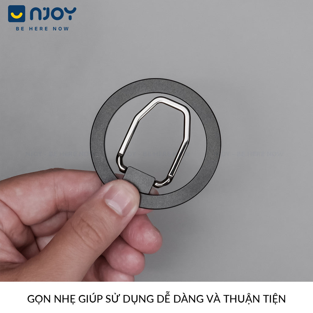 Giá Đỡ Điện Thoại Popsocket Hít Từ Tính Kim Loại Cao Cấp Siêu Mỏng Cho Điện Thoại iPhone Samsung