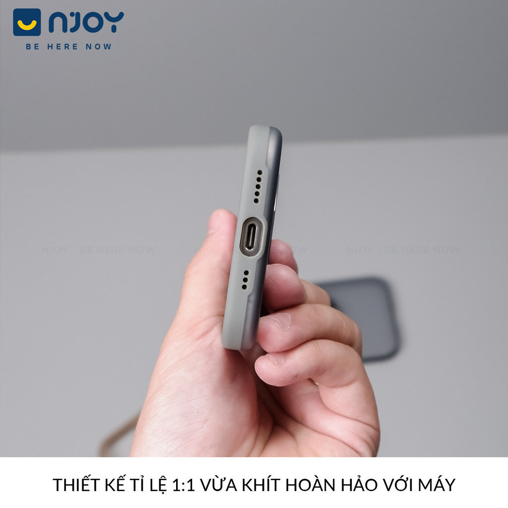 Ốp Lưng Kiêm Giá Đỡ Xoay 360 Độ Hỗ Trợ Sạc Không Dây Từ Tính Cho Điện Thoại iPhone 16 Pro Max 15 14