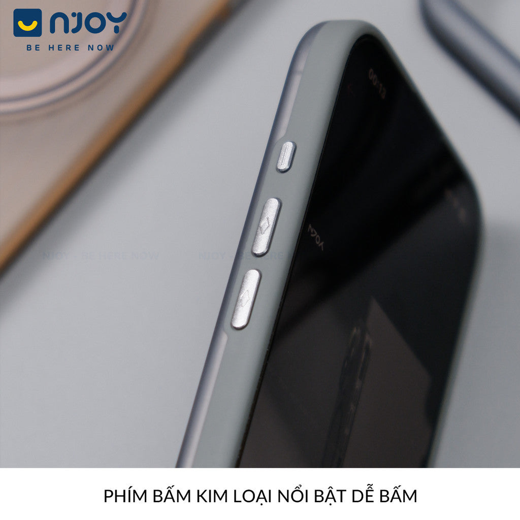 Ốp Lưng Kiêm Giá Đỡ Xoay 360 Độ Hỗ Trợ Sạc Không Dây Từ Tính Cho Điện Thoại iPhone 16 Pro Max 15 14