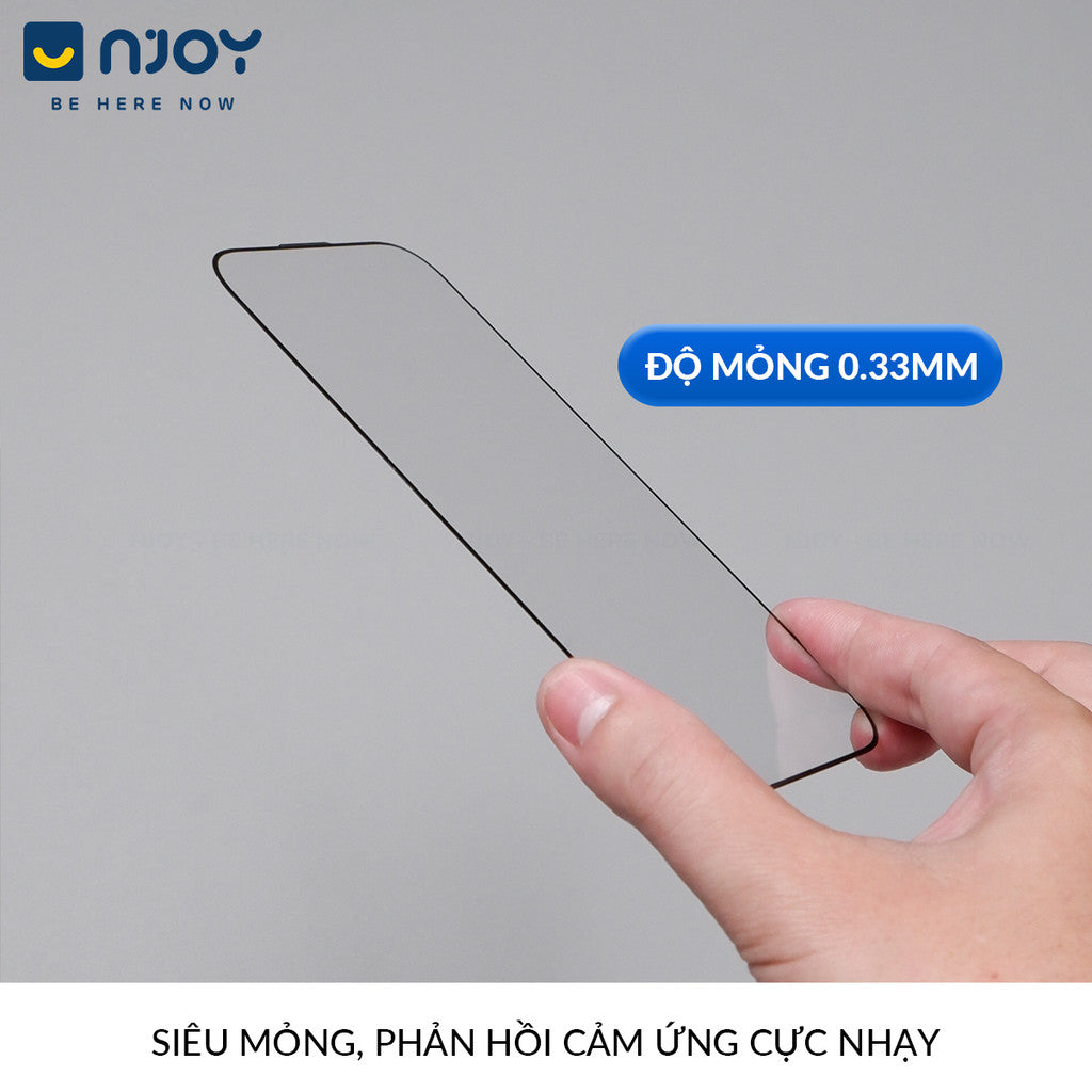 Kính Cường Lực Tự Dán Trong Suốt Wekome 6D Corning Magic Box Cho Điện Thoại iPhone 16 Pro Max 15 14