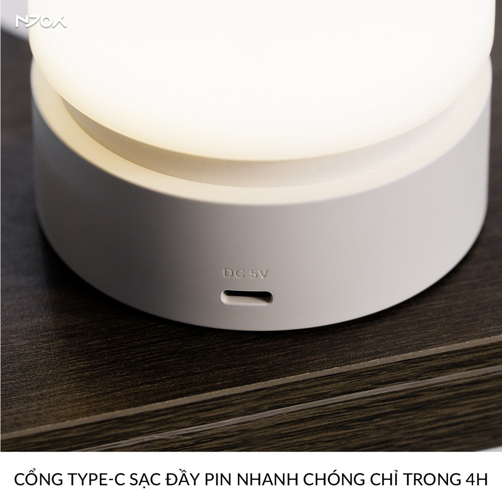 Đèn Ngủ LED Bảo Vệ Mắt Điều Chỉnh Độ Sáng Hẹn Giờ Trang Trí Phòng Ngủ Để Bàn
