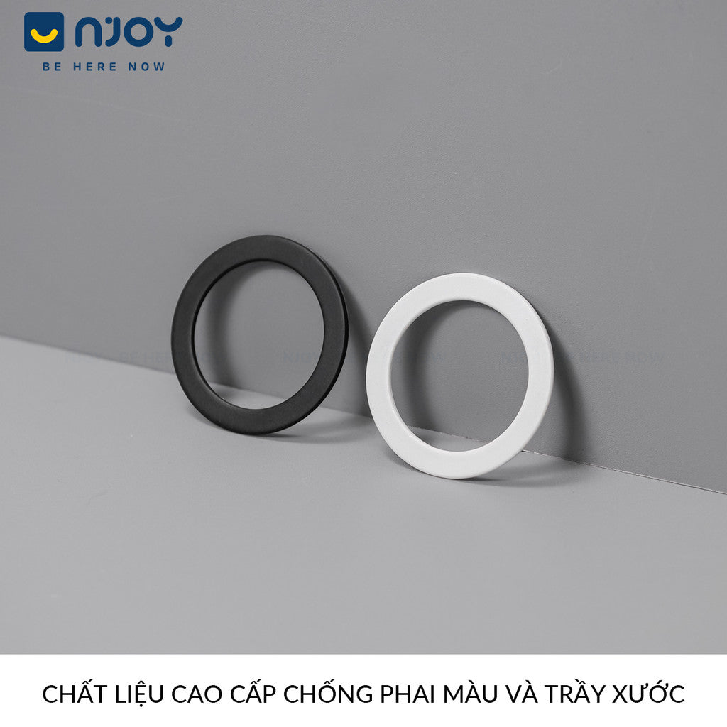 Vòng Nam Châm 3D Hỗ Trợ Sạc Không Dây Từ Tính Cho Điện Thoại iPhone 16 Pro Max 15 14 13 12 11 X Xs