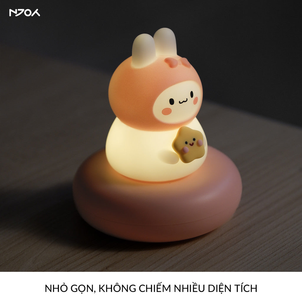 Đèn Ngủ Cảm Ứng Nhỏ Gọn Hình Thú Dễ Thương Trang Trí Decor Phòng Ngủ Để Bàn Quà Tặng