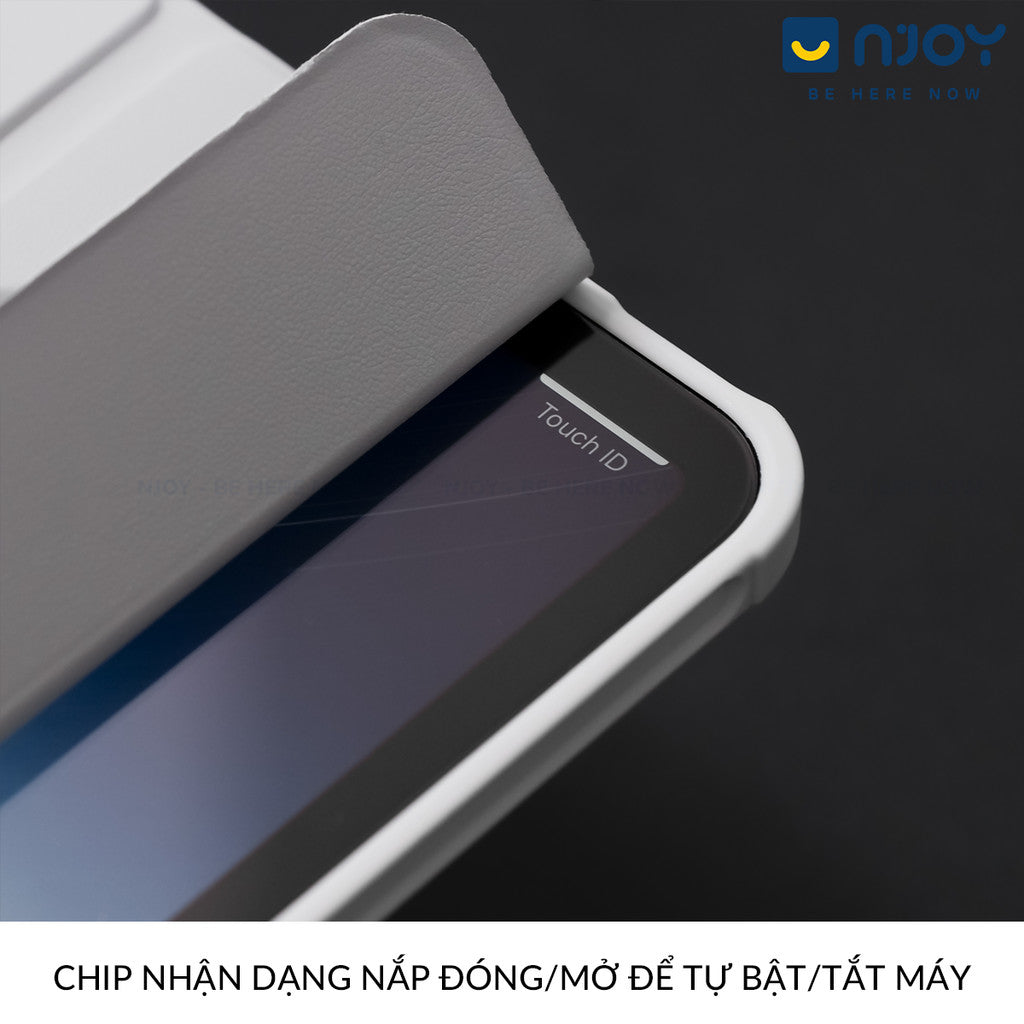 Ốp Lưng Bao Da Trơn Nhiều Màu Chống Sốc Cho iPad Air 4 5 6 7 Pro 11 Pro 12.9 Gen 10 11 Mini 6 7