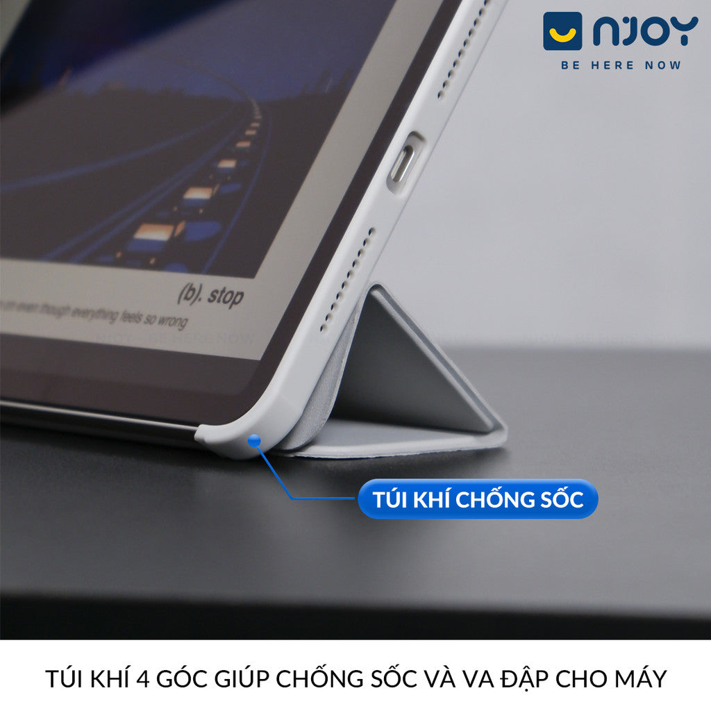Ốp Lưng Bao Da Trơn Nhiều Màu Chống Sốc Cho iPad Air 4 5 6 7 Pro 11 Pro 12.9 Gen 10 11 Mini 6 7