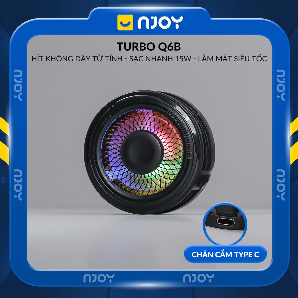 Quạt Tản Nhiệt Điện Thoại Không Dây Sò Lạnh Làm Mát Hỗ Trợ Chơi Game Liên Quân PUBG COD Tăng FPS