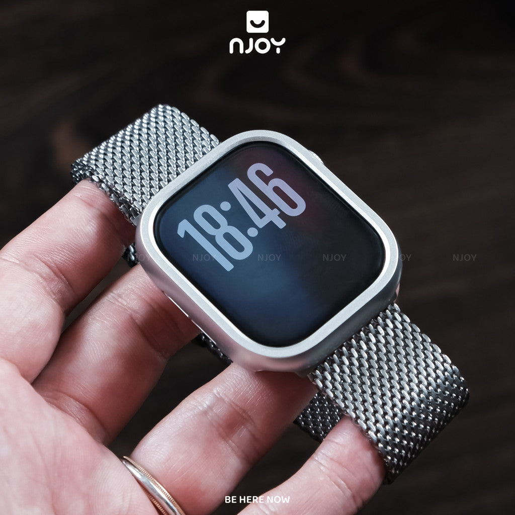 Ốp Viền Kim Loại Bảo Vệ Chống Sốc Cho Đồng Hồ Apple Watch Ultra Series S11 10 9 8 7 6 SE 44/45/46/49 38/40/41/42mm