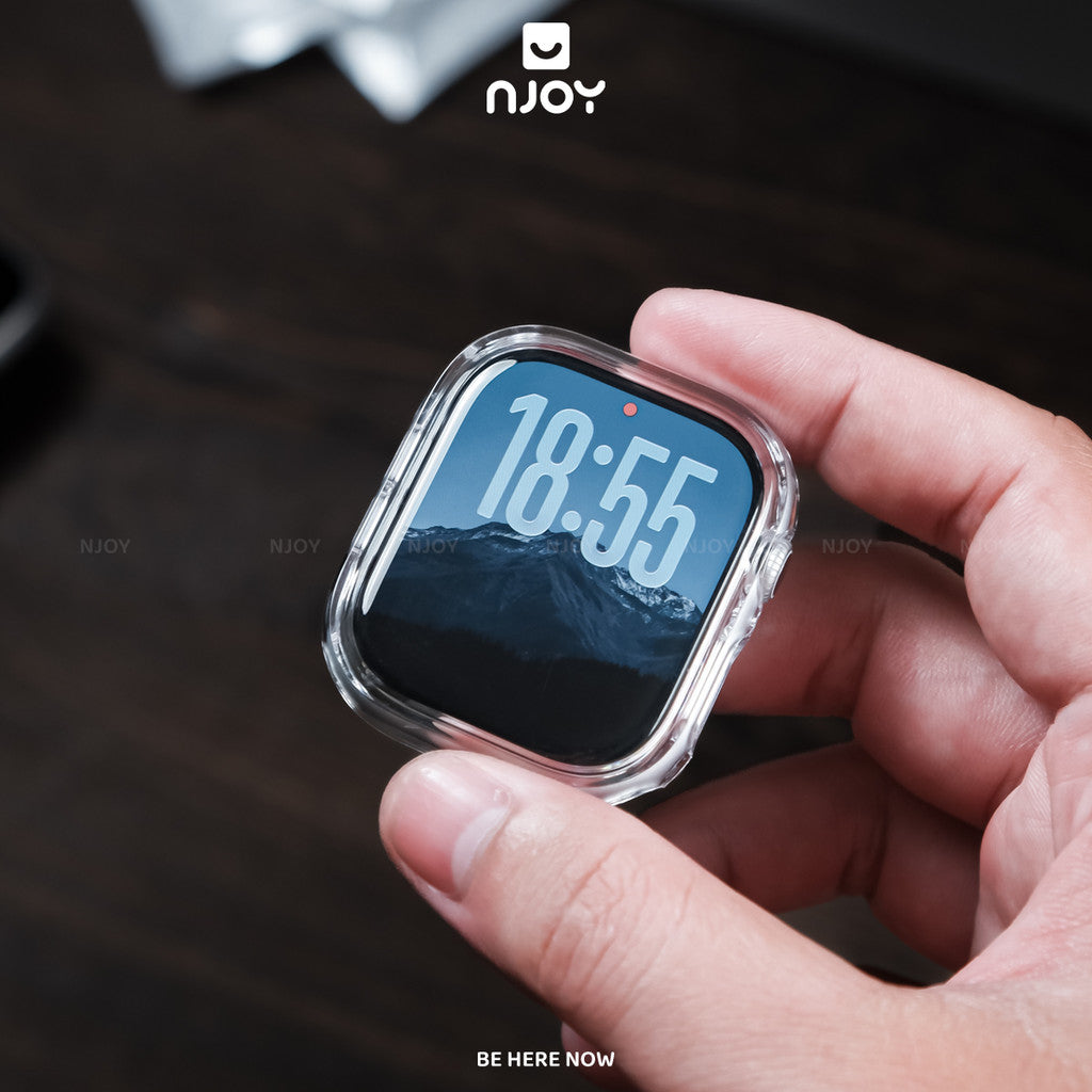 Ốp Trong Suốt Bảo Vệ Viền Chống Trầy Cho Đồng Hồ Apple Watch Ultra Series S11 10 9 8 7 6 SE 44/45/46/49 38/40/41/42mm