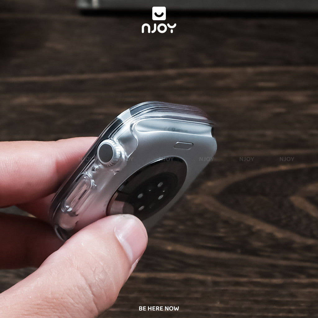 Ốp Kính Cường Lực Trong Suốt Bảo Vệ Màn Cho Đồng Hồ Apple Watch Ultra Series S11 10 9 8 7 6 SE 44/45/46/49 38/40/41/42mm