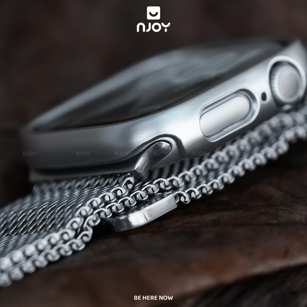 Ốp Viền Kim Loại Bảo Vệ Chống Sốc Cho Đồng Hồ Apple Watch Ultra Series S11 10 9 8 7 6 SE 44/45/46/49 38/40/41/42mm
