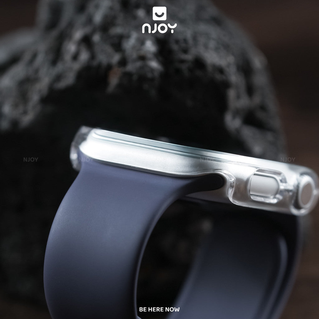 Ốp Trong Suốt Bảo Vệ Viền Chống Trầy Cho Đồng Hồ Apple Watch Ultra Series S11 10 9 8 7 6 SE 44/45/46/49 38/40/41/42mm