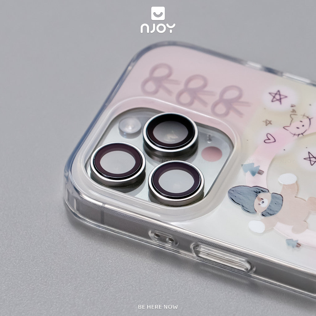 Ốp Lưng In Hình Bowknot Chiếc Nơ Kèm Giá Đỡ Popsocket Cho Điện Thoại iPhone 18 Pro Max 17 16 15 14 13