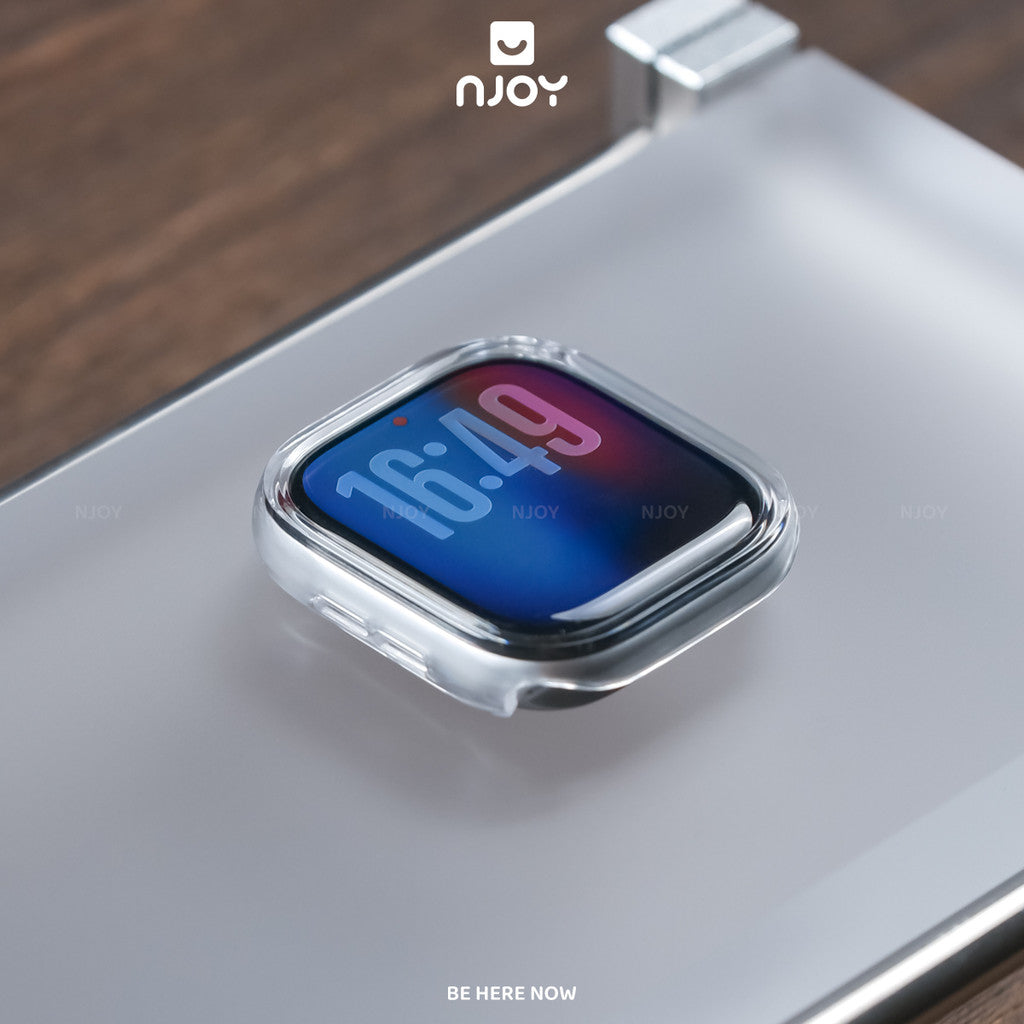 Ốp Trong Suốt Bảo Vệ Viền Chống Trầy Cho Đồng Hồ Apple Watch Ultra Series S11 10 9 8 7 6 SE 44/45/46/49 38/40/41/42mm