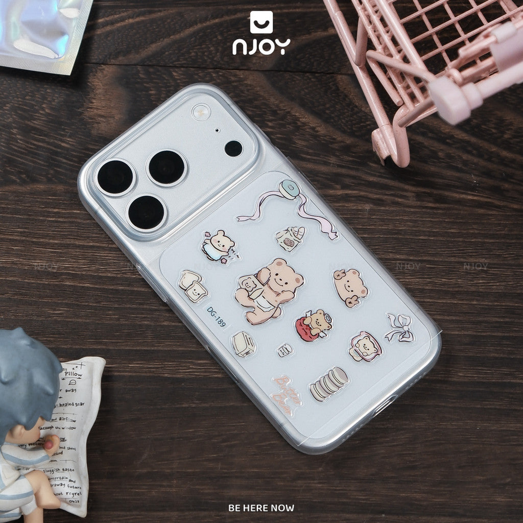 Sticker Nổi 3D Dán Trang Trí Ốp Lưng Điện Thoại iPhone Máy Tính Bảng iPad Laptop Macbook Njoyshop