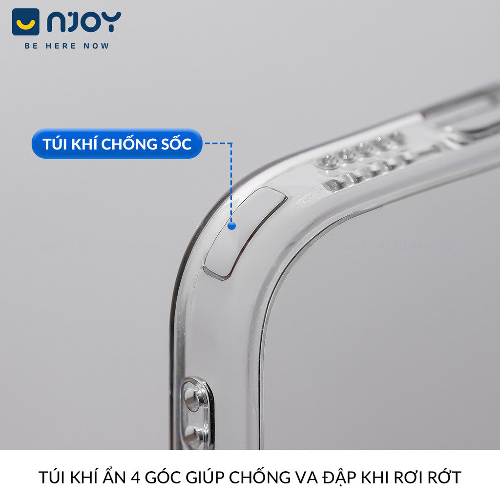 Ốp Trong Suốt Chống Sốc Bảo Vệ Camera Có Nút AI Cho Điện Thoại iPhone 17 Pro Max 16 15 14 13