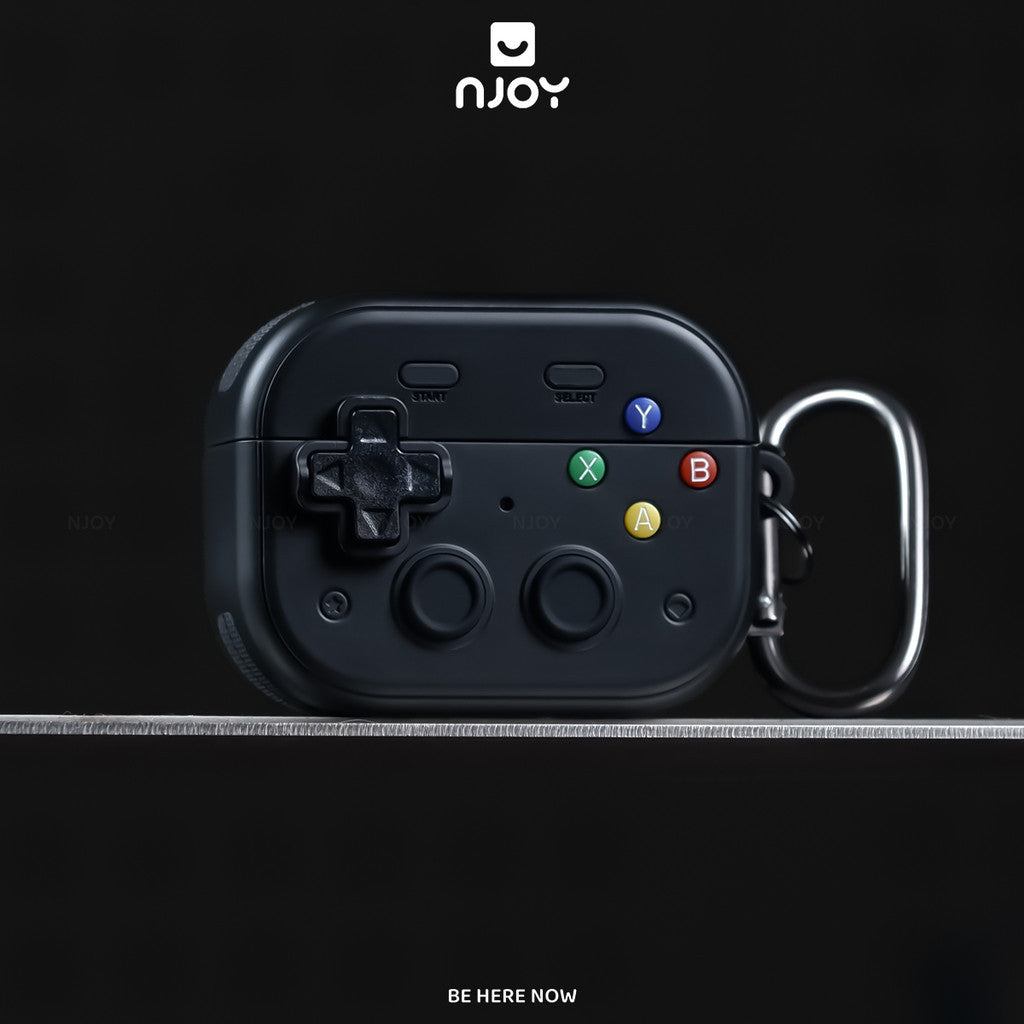 Vỏ Ốp Silicon Game Bảo Vệ Hộp Sạc Tai Nghe Airpods Pro 3 Pro 2 Airpods 4 Kèm Móc Khóa Chống Sốc